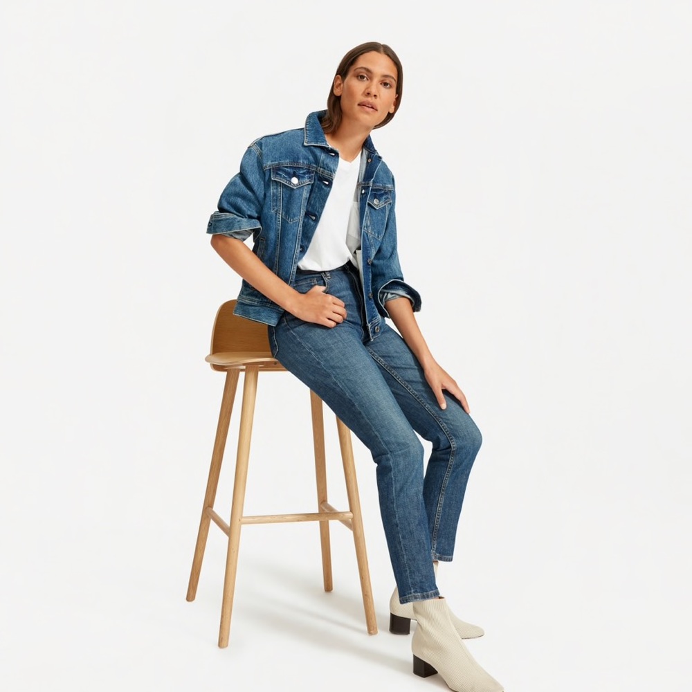 Everlane Cheeky Straight Leg Jean | 28 ankle